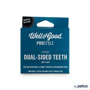 Cat Grooming: Dual-Sided Deshedding Replacement Teeth for Cats